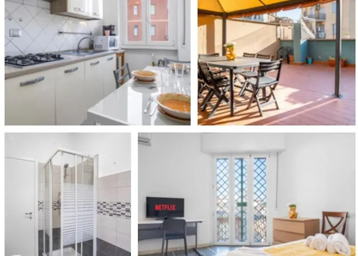 Three-room With Terrace Just A Few Minutes From The Vatican Apartment Rom